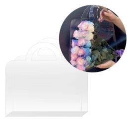 367a sacos embrulho presente acrílico com alças, sacolas reutilizáveis ​​para despedida solteira, dama honra, - Image 2