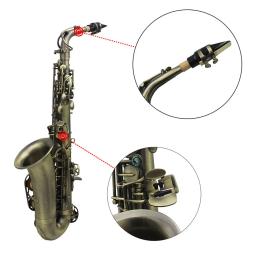 Saxofone Alto LADE-Eb com Bronze Corpo Esculpido Abalone Shell, Teclado com Saco, Reed Pano de Limpeza, Sax Parts and Accessories, WSS956 - Image 6