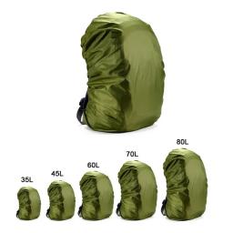 35l/45l/60l/70l/80l acampamento ao ar livre caminhadas montanhismo mochila saco capa de chuva à prova dwaterproof água - Image 1