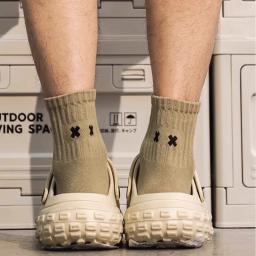 Meias casuais meias de tornozelo meias de algodão masculinas moda respirável meias confortáveis - Image 3