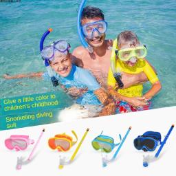 Conjunto De Snorkel Para Crianças, Máscaras De Mergulho, Óculos De Natação, Óculos, Snorkel Seco, Equipamento De Tubo, Kits De Engrenagem De Mergulho - Image 1
