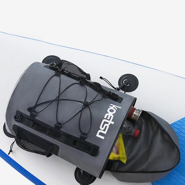 Saco Impermeável de Armazenamento para Paddle Board com Alça de Transporte e Zíper Suave, 40L
