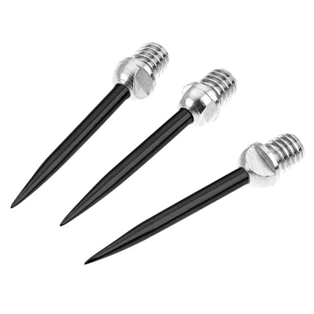 Acessórios de Dardo Aço Agulha Ponta 3 PCS