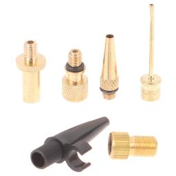 Adaptadores de válvula de bicicleta para estrada e mtb, bomba de pneu de cobre, kit de bico de bomba de inflador, tubo adaptador de válvula presta schrader - Image 5