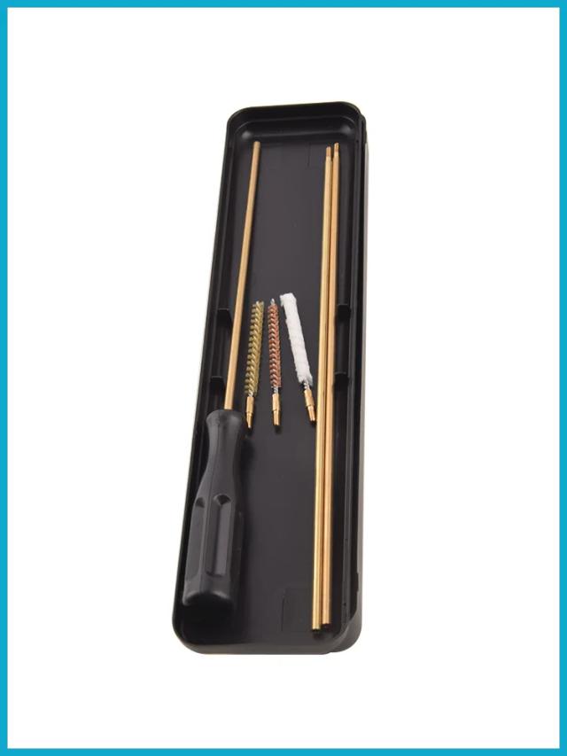 Kit Universal de Limpeza para Armas - Conjunto Completo com Escovas para Airsoft, Paintball e PCP
