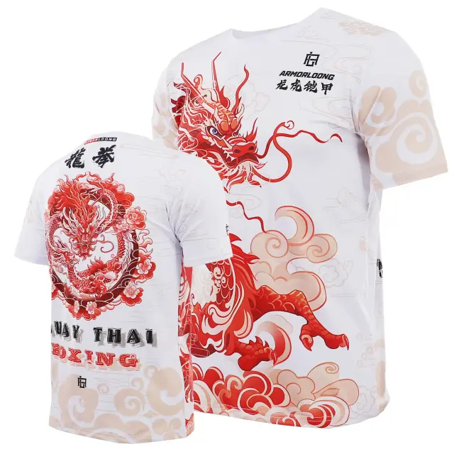 Conjunto Esportivo Jujutsu-Muay Thai para Crianças e Adultos - Shorts de Treinamento e Camiseta de Manga Curta para MMA e Boxe