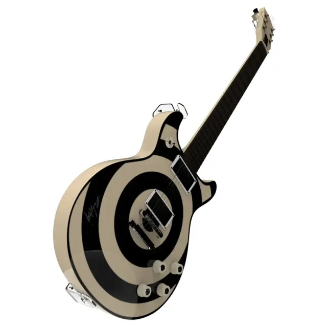 Suporte Expositor de Parede Transparente para Guitarras, Baixos e Violões - ARTBOX3D