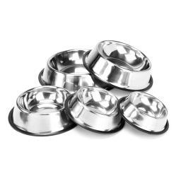 Tigelas de alimentação de aço inoxidável, tigela antiderrapante para cães, alimentador anti-queda durável para cães e gatos - Image 4