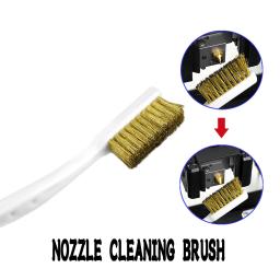Ferramenta de limpeza de impressora 3D fio de cobre escova de dentes cabo de cobre para aquecedor de bico bloco hotend limpeza peças de cama quente - Image 1