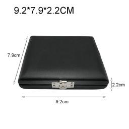 Reed Storage Box para Oboé Reeds, Fagote Case, Hold Box, Anti-Fall, Preto PU Box, Série Acessórios Musical, 3.62x3.07x0.86 ", 6pcs - Image 3