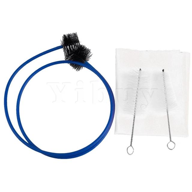 Kit de Manutenção e Limpeza para Válvulas: Escova de Náilon e Cobra Tramponete