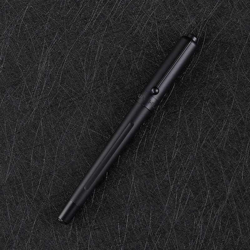 2023 Nova Chegada Preto Fosco 0.28mm EF Nib Fountain Pen 1.2mm Bent Nib Caligrafia Canetas de Metal para Escrever Material Escolar Escritório - Image 1