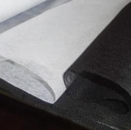 Tecido Interlining Fusível Não Tecido Leve, Acessório de Costura DIY, 100cm de Largura, Branco, Preto, Vestuário - Image 3