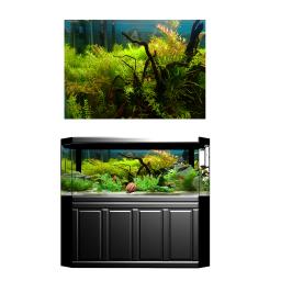 3D Aquário Fantasia Fundo Cartaz, Peixes De Contexto Adesivo, Decoração - Image 1