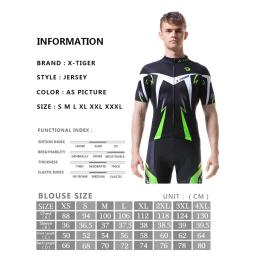 X-Tiger Pro Ciclismo Jerseys Ropa Ciclismo Mountain Bike Roupas Quick-dry Homens Corrida de Bicicleta Roupas MTB Sportswear - Image 3