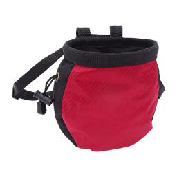 Escalada saco de giz com cinto ajustável e bolso com zíper para fitness levantamento de peso esportes caça bouldering magnésia saco - Image 3