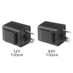 Indicador elétrico do pisca-pisca para o triciclo, acessórios do veículo, 2 pinos campainha, sinal de giro, pisca-pisca, 60V - Image 6