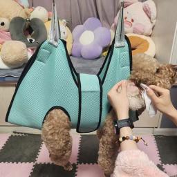 Pet Grooming Hammock, Nail Clipper Fixer, Teddy Hook Tipo, Artefato de alimentação anti-risco para gato e cachorro - Image 5