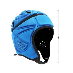 Rugby Capacete Ajustável Anti-colisão Ultra Light Futebol Goleiro Esponja Acolchoado Chapelaria Cabeça Proteção Treinamento Protetor - Image 6