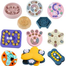 Quebra-cabeça Brinquedos para Cães e Gatos, Alimentador Lento, Interativo, Aumentar QI, Dispensador de Alimentos, Antiderrapante, Comendo Lentamente Tigela, Jogos de Alimentos - Image 3