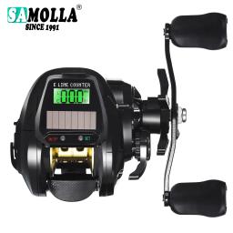 SAMOLLA novo display digital solar roda de gota de água pesca marítima de água doce praia barco de pesca pesca de jangada de longo alcance... - Image 1