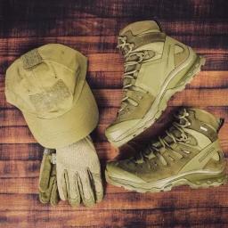 Tactical impermeável High Top Boots, Sapatos de trabalho tático masculino, Botas de treinamento de campo de caça, Outdoor montanha escalada caminhadas botas - Image 3
