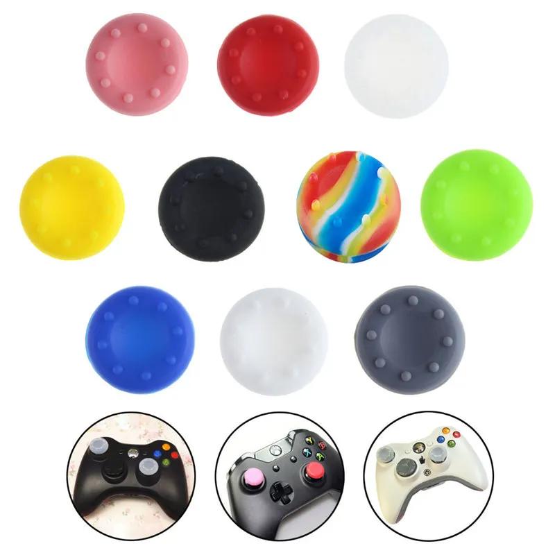 Borracha Silicone Controlador Analógico Cap, Polegar Stick Grip Capa, Joystick Caps, Acessório para PS5, PS3, PS4, XBOX 360, 10Pcs - Image 1