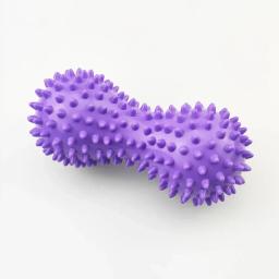 1pc bola de massagem de amendoim colorido pvc espetado bola de massagem dor muscular estresse sensorial ballfoot massageador muscular relaxamento - Image 5