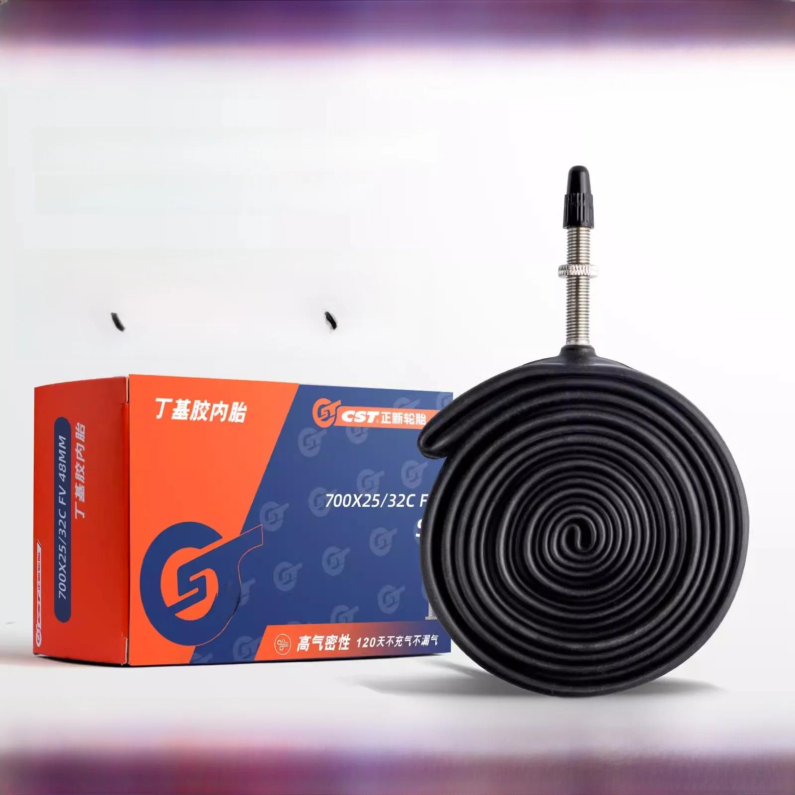 Cst tubo interno para bicicleta mountain bike 20 26 27.5 700x25c 28c polegadas pneu interno de velocidade única equipamento d... - Image 1