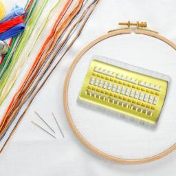 Suporte de linha para costura, organizador de acessórios para ponto cruz, linha com 30 espaços, 50 posições - Image 2
