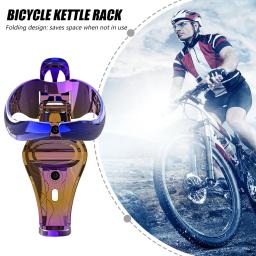 Suporte para garrafa de água dobrável, montagem do guidão da bicicleta da motocicleta, suporte universal do copo do ciclismo - Image 3
