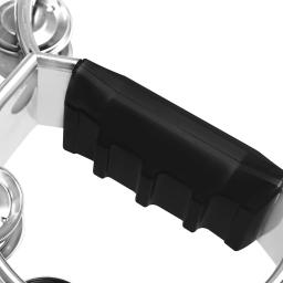 Galvanizado mão Held tambor para adultos, pandeiro ABS, sinos de metal, concerto ritmo instrumento, desempenho do partido, 10" - Image 6