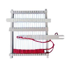 Máquina De Tricô De Mão De Madeira, DIY Weaving Frame, Ferramenta De Tecido Ajustável, Feito À Mão Para Iniciantes, Brinquedo Intelectual, Brinquedo DIY para Crianças - Image 3