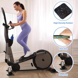 Esteira de borracha para ginásio em casa, Almofadas de proteção para piso, Equipamento de exercício para Fitness, 4 pcs, 6 pcs - Image 3