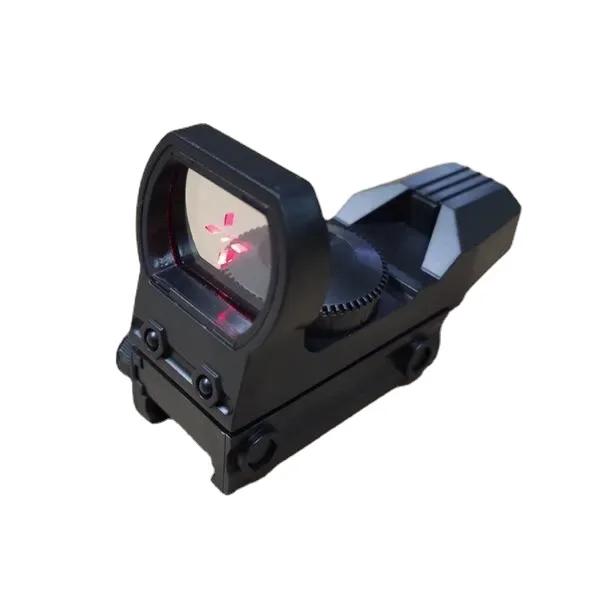 Plastic Crosshair Sight para Tactical Airsoft Rifle, Caça Sniper, Vermelho e Verde, HD101