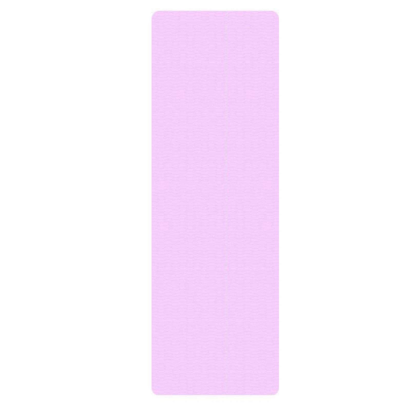 Tapete de Fitness Desportivo Anti-Skid, Yoga Matt para Exercício, Yoga, Pilates, Ginástica Grossa, NBR, Espuma Conforto, 183x61cm, 8mm - Image 1