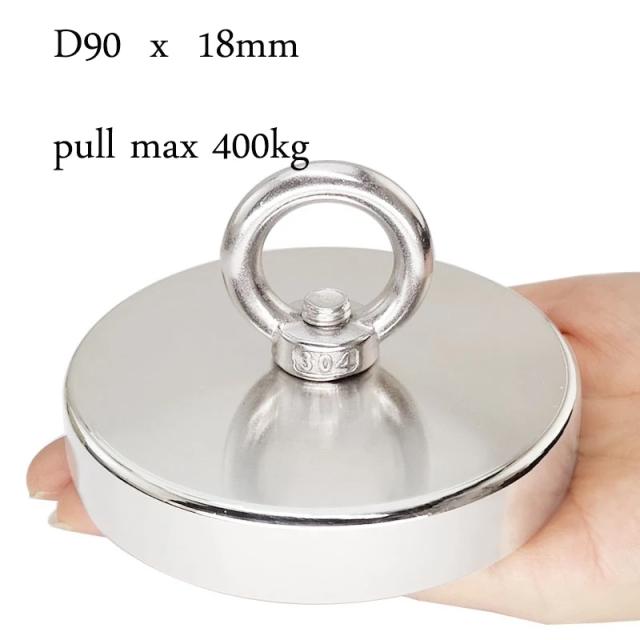 Ímã de Pesca de Neodímio Super Forte 110lb-771lb