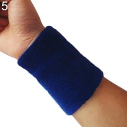 Pulseira De Fio De Algodão Para Voleibol E Ginásio, Suporte De Pulso, Sweat Band, Pulseira De Tênis, Protetor, Toalha, Esporte, 1x - Image 5