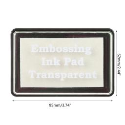 Almofada para gravação relevo, almofada transparente para fazer cartão scrapbook, planejador diy - Image 6