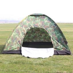 Tenda De Acampamento De Camada Única Ultraleve, revestimento Anti-UV, barraca De Caminhadas Portátil, barracas De Pesca De Praia Ao Ar Livre, 1 Pessoa, UPF 30 Mais - Image 4