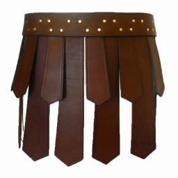 Antiga legião romana gladiador batalha cinto saia das mulheres dos homens steampunk armadura de couro do plutônio medieval grego larp cosplay traje borla - Image 5