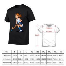 Camiseta de hóquei de campo masculina, roupa para menino e menina, pacote de camisetas gráficas Kawaii - Image 5