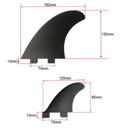 Prancha de surf Edge Fins Set FCS2 Keel Fins, alto desempenho ABS + Fiberglass Core, Dual Tabs, acessórios de surf - Image 5
