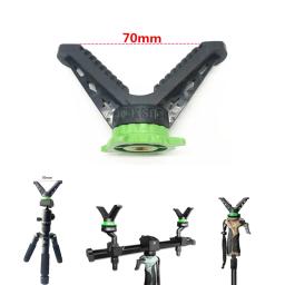 Caça Câmera Acessórios, V Yoke Stick, Top Mount, Titular, Suporte de Fixação com 3/8 "- 1/4" Thread, Monopod Tripé - Image 6