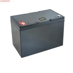 12v 24v lifepo4 bateria caso células solares 12v 30ah 50ah 90ah 105ah 150/180ah lifepo4 bateria caixa de armazenamento rv bateria caixa de plástico - Image 6
