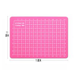 4 colorxiehaige 15 * 11double-sided pvc a6 esteira de corte de auto multiuso que cura esteiras de corte para a esteira de papel durável para o corte - Image 5