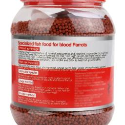 Pargo de Peixe Papagaio Sangue, Vermelho Intenso Melhorando, Coloração Rápida, Ração Tropical, Flutuar na Água, 500g - Image 5