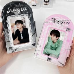 Estrela Aidou Pequeno Álbum De Armazenamento De Cartão, Cartão Postal Lomo Livro, KPOP Pequeno Cartão De Armazenamento Folheto, 3" - Image 1