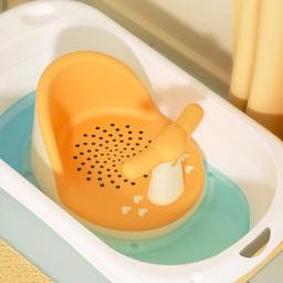 Cadeira banho para meninos meninas, assento banho para crianças, assento banheira vazado, banco portátil chuveiro - Image 3