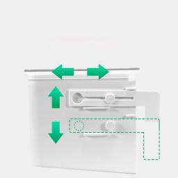 ABS Fishbowl Water Curtain Filter Box, Purificador de água superior, Low Water-Level, 3 em 1 - Image 5